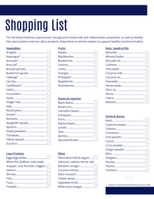 Load image into Gallery viewer, FREE Grocery Store Guide &amp; Healthy Shopping List
